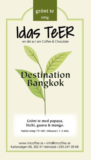 DESTINATION BANGKOK- Grönt te