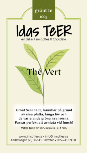 THÉ VERT- Grönt te
