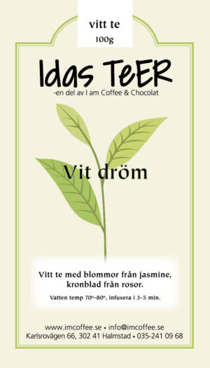 VIT DRÖM- Vitt te